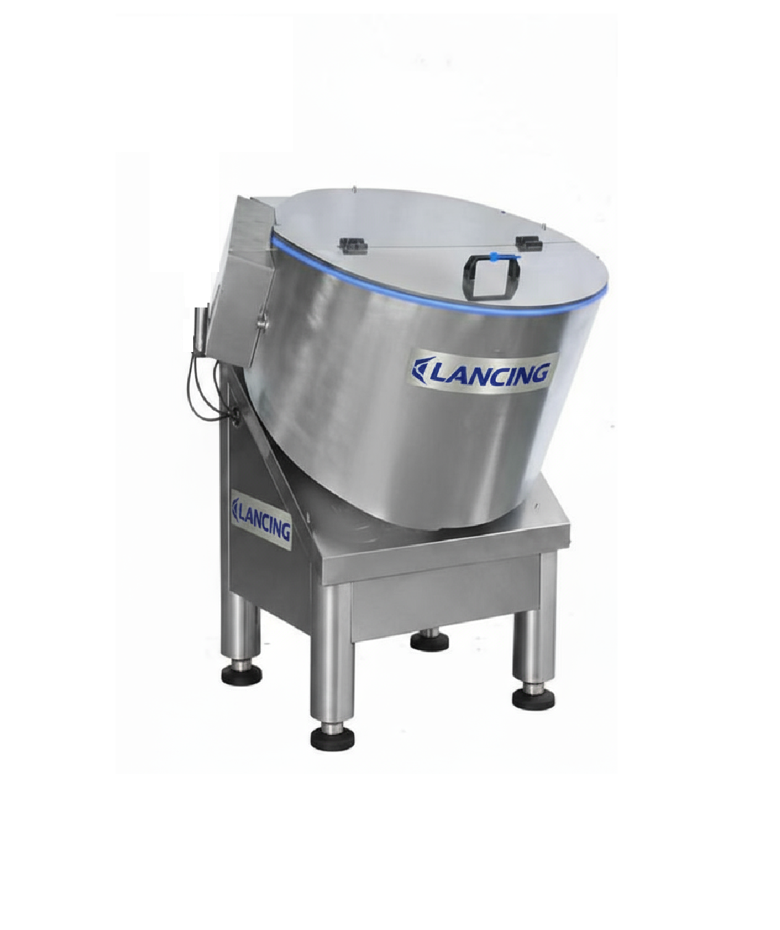 Jar lids moving through an automatic cap-feeding system